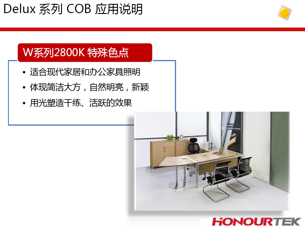 晶彩光电美国欧朗特COB光源led贴片产品详图